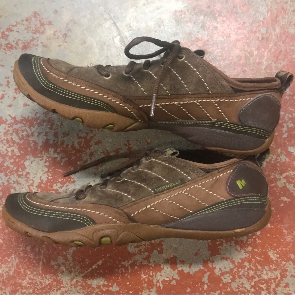 Merrell Suede Sneaker Style Flats 8.5 - Picture 3 of 8